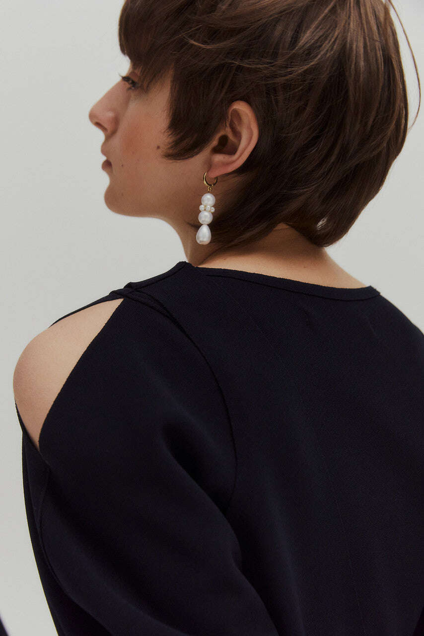 Pearl And Onyx Earrings Nolo Store