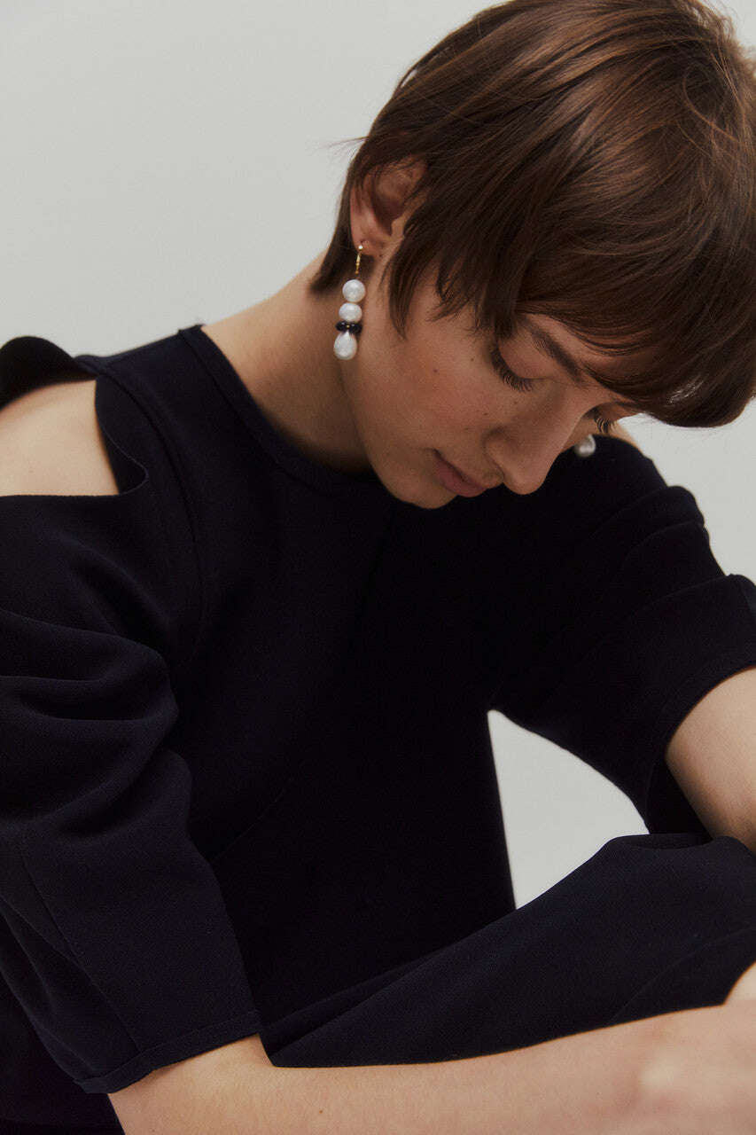 Pearl And Onyx Earrings Nolo Store