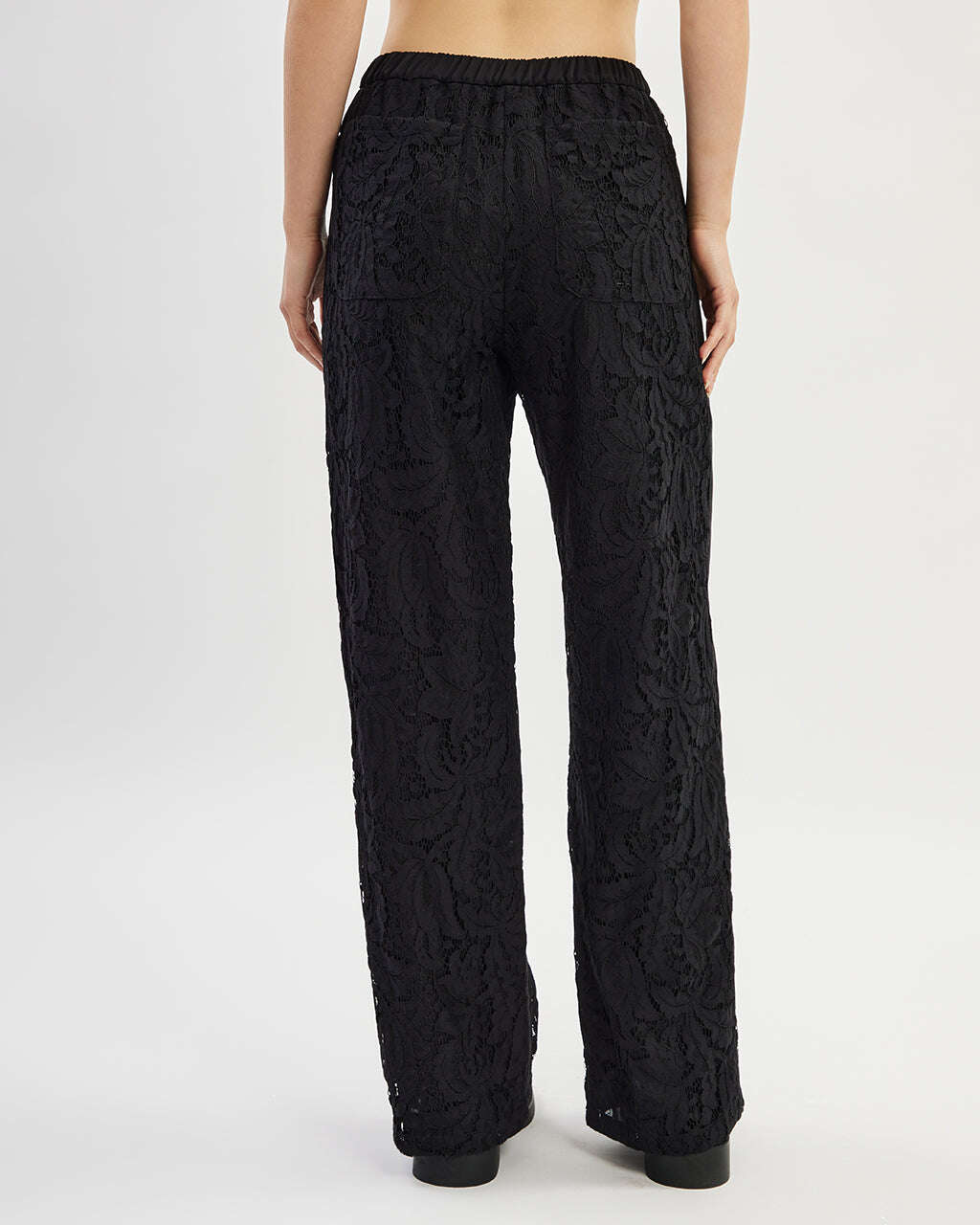 Straight cut lace trousers |MADARA Nolo Store