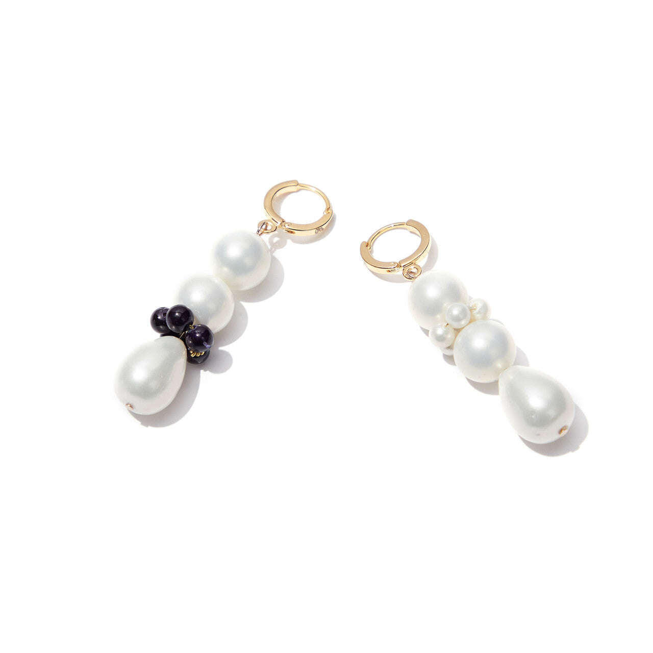 Pearl And Onyx Earrings Nolo Store