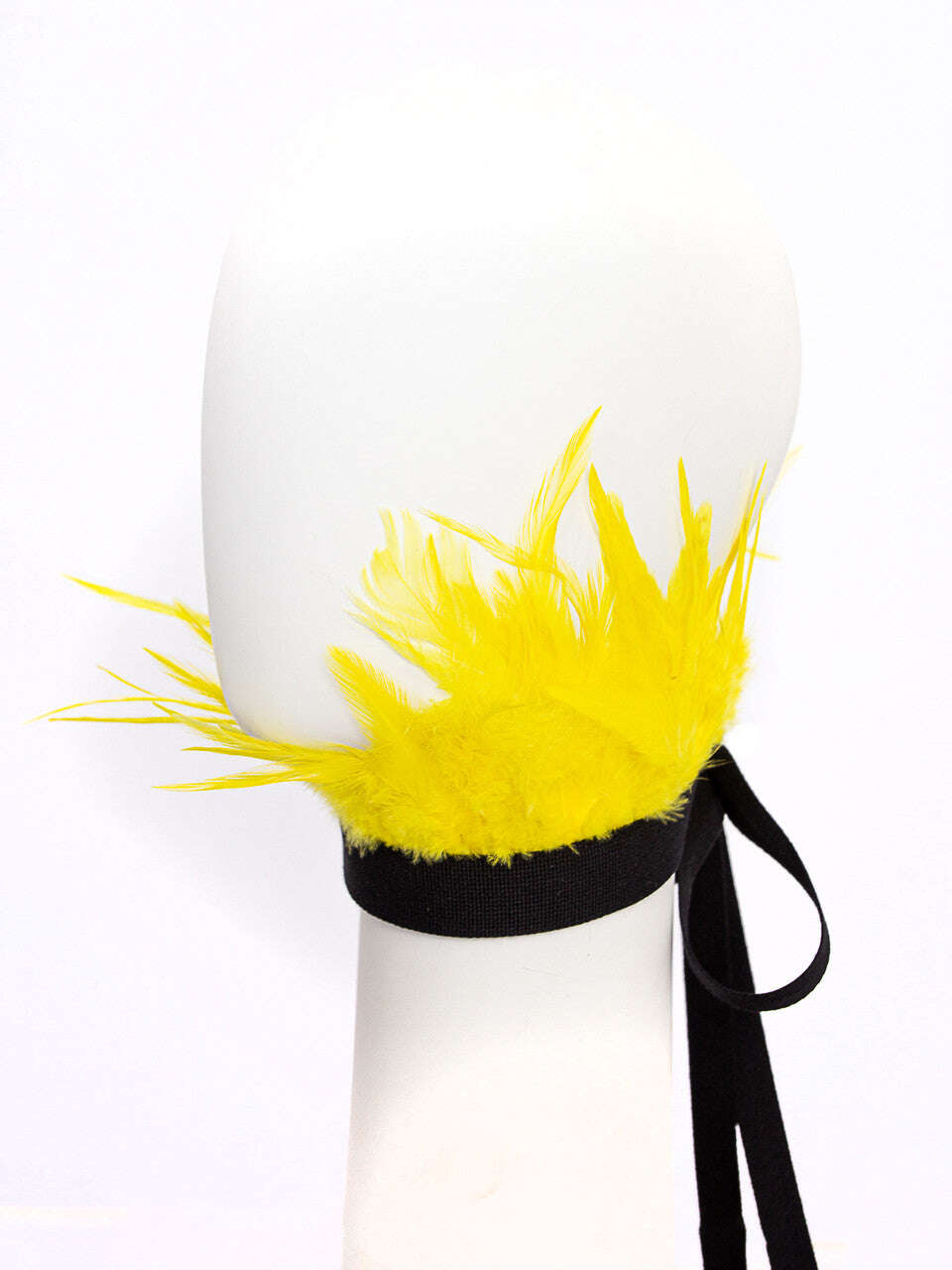 Yellow Exclusive Feather Collar | ALLA Nolo Store