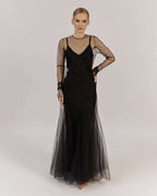 DOUBLE LAYER DELICATE MESH DRESS| FELICIA Nolo Store