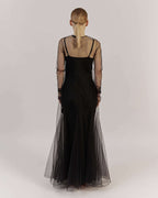 DOUBLE LAYER DELICATE MESH DRESS| FELICIA Nolo Store