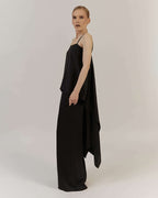 BLACK BACKLESS TOP | IDA Nolo Store
