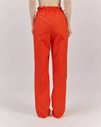 STRAIGHT FIT COTTON BLEND TROUSERS |KIARA Nolo Store