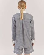STRIPED COTTON BLEND SHIRT |SANTINA Nolo Store
