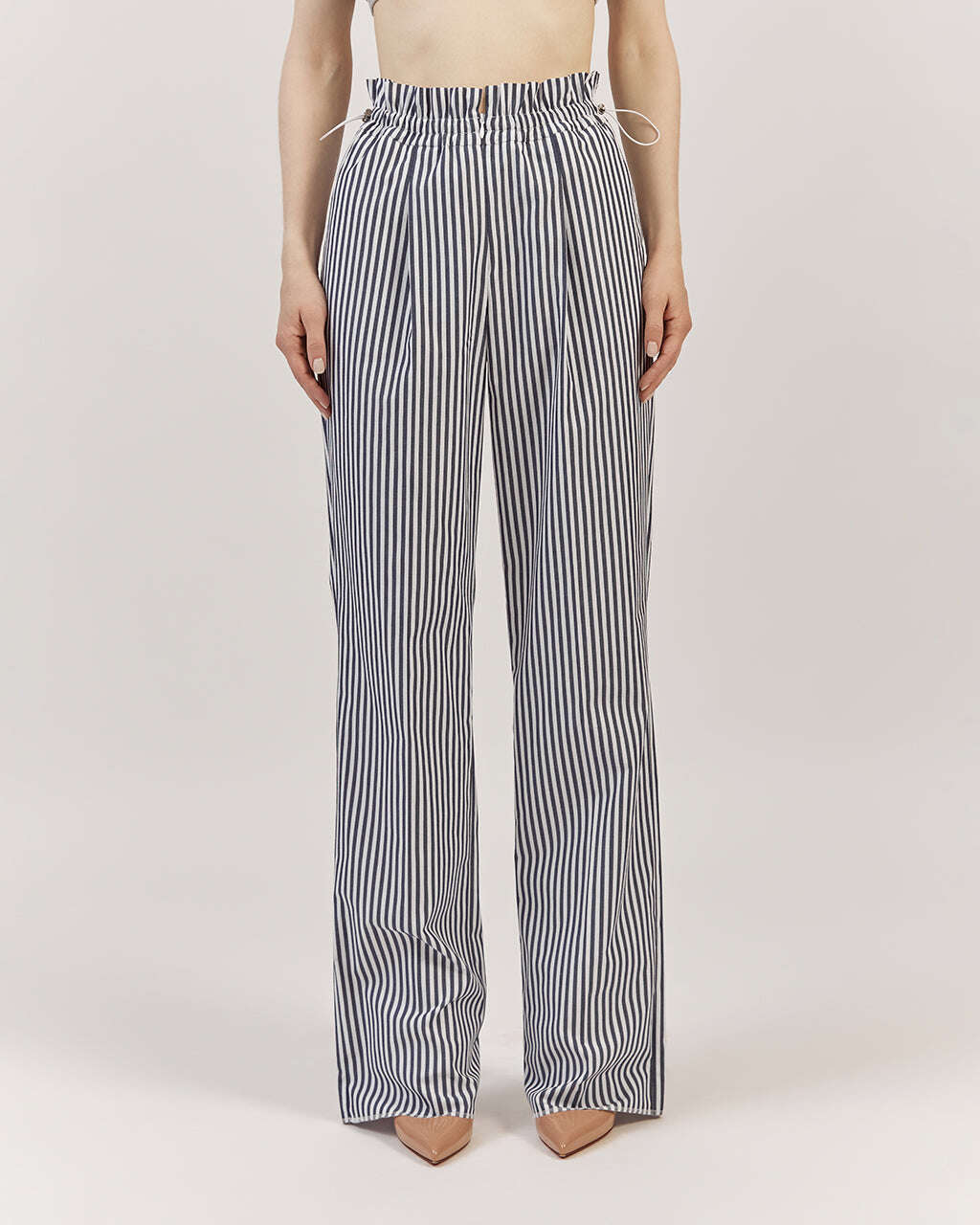 STRIPED STRAIGHT TROUSERS |KIARA Nolo Store