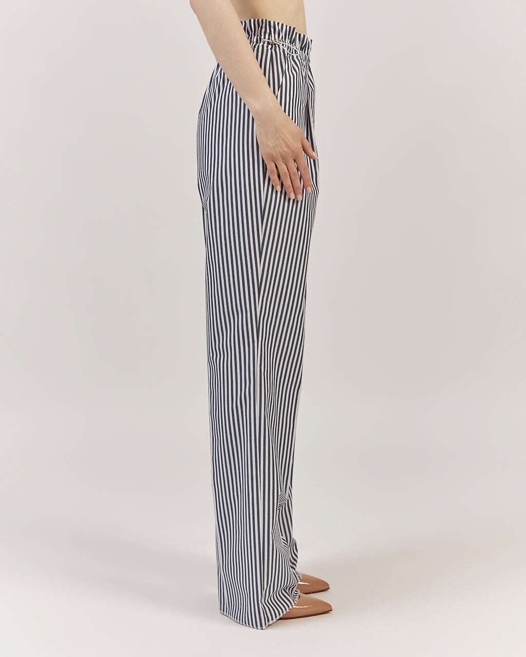 STRIPED STRAIGHT TROUSERS |KIARA Nolo Store