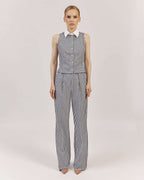STRIPED STRAIGHT TROUSERS |KIARA Nolo Store
