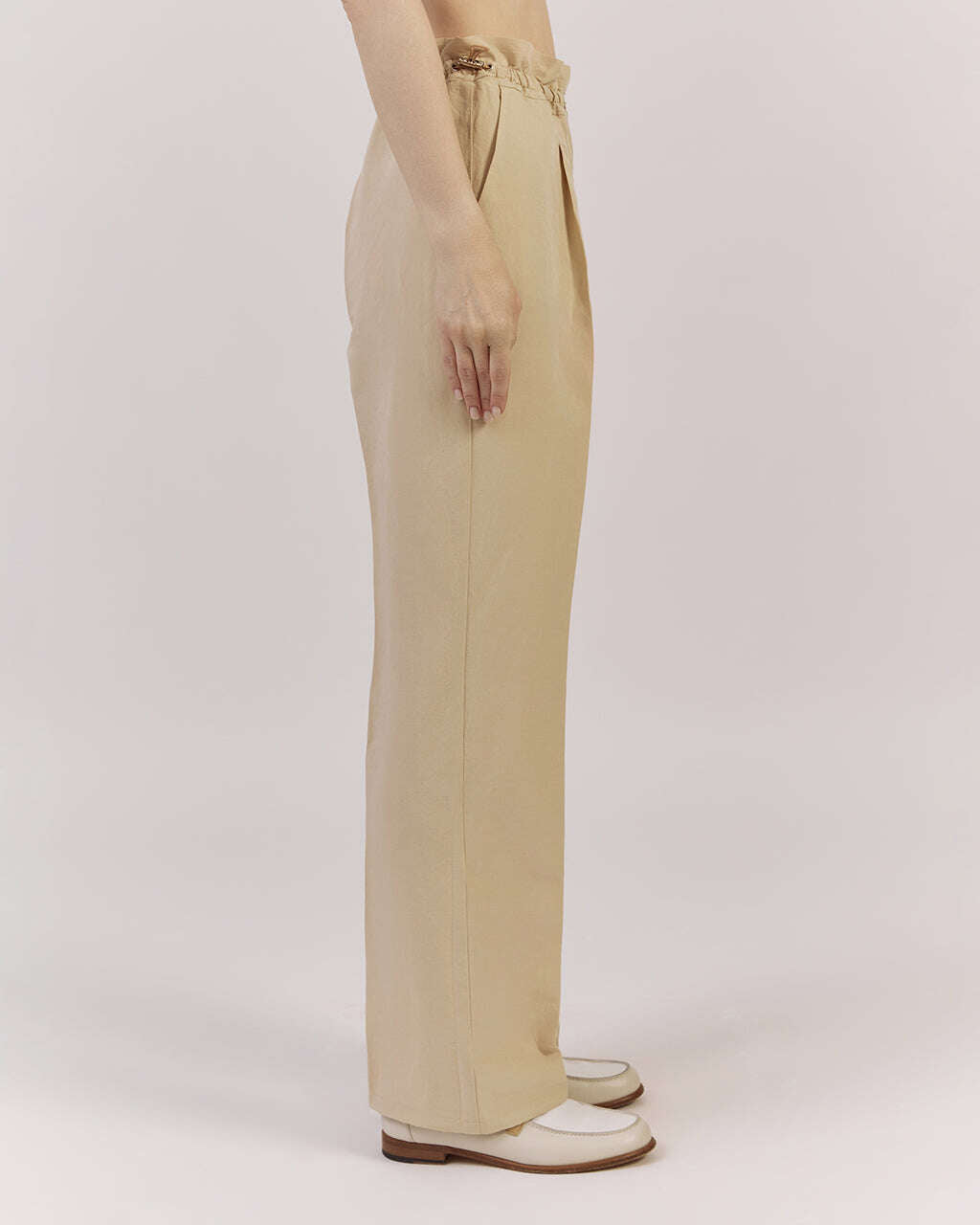 KIARA LINEN BLEND TROUSERS Nolo Store