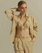 CLASSIC LINEN BLEND SHIRT | HILARIA Nolo Store