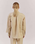 CLASSIC LINEN BLEND SHIRT | HILARIA Nolo Store