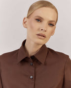 CROPPED SHIRT WITH SHORT SLEEVE |ELISA Nolo Store