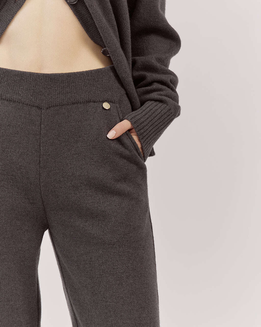 CASHMERE -WOOL BLEND TROUSERS |ORINA Nolo Store