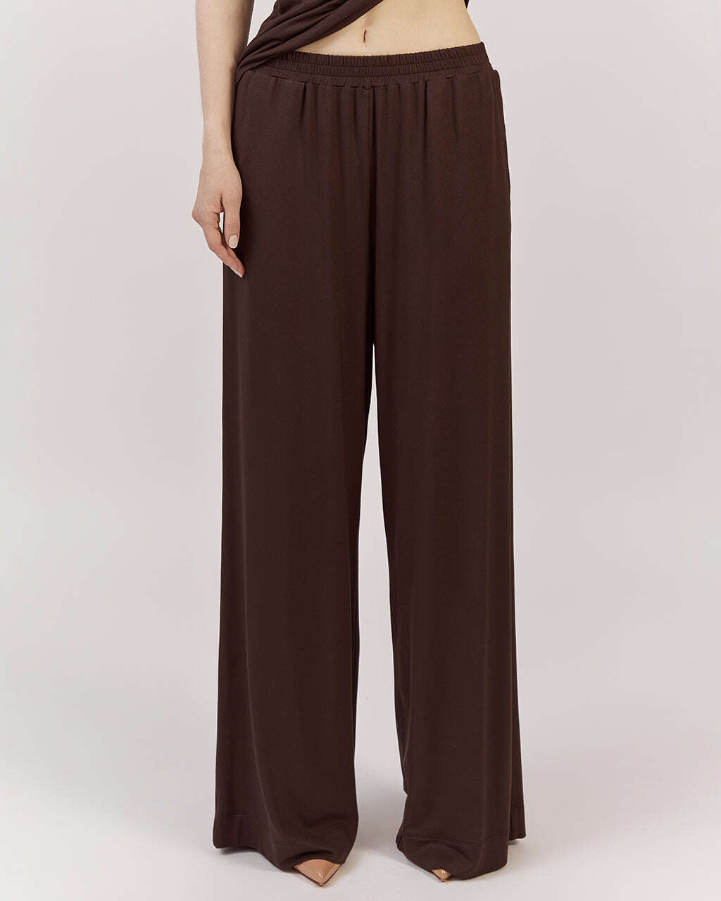 WIDE LONG VISCOSE TROUSERS |ULMA Nolo Store