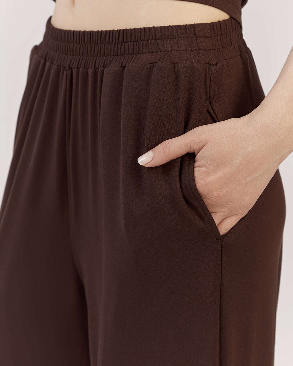WIDE LONG VISCOSE TROUSERS |ULMA Nolo Store