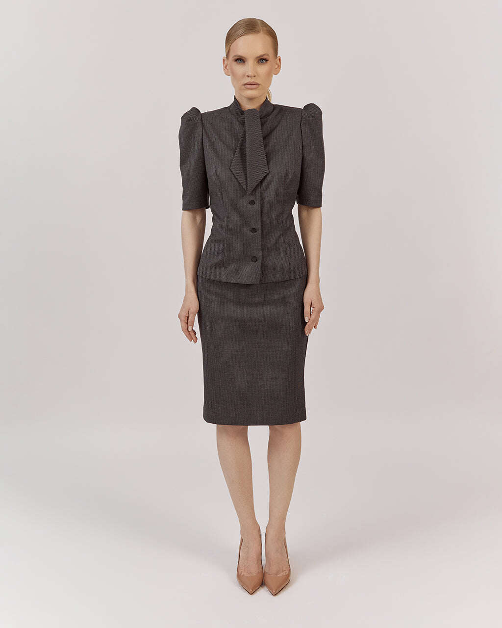 STRAIGHT MIDI  SKIRT |NINA Nolo Store