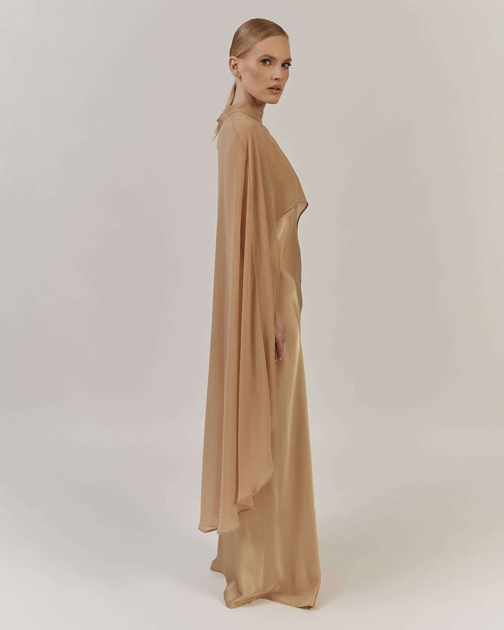 SATIN-FINISH DRESS WITH VISCOSE|JADORE Nolo Store