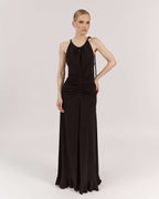 MAXI DRESS WITH REFINED DESING |IZABELLA Nolo Store