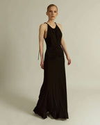 MAXI DRESS WITH REFINED DESING |IZABELLA Nolo Store