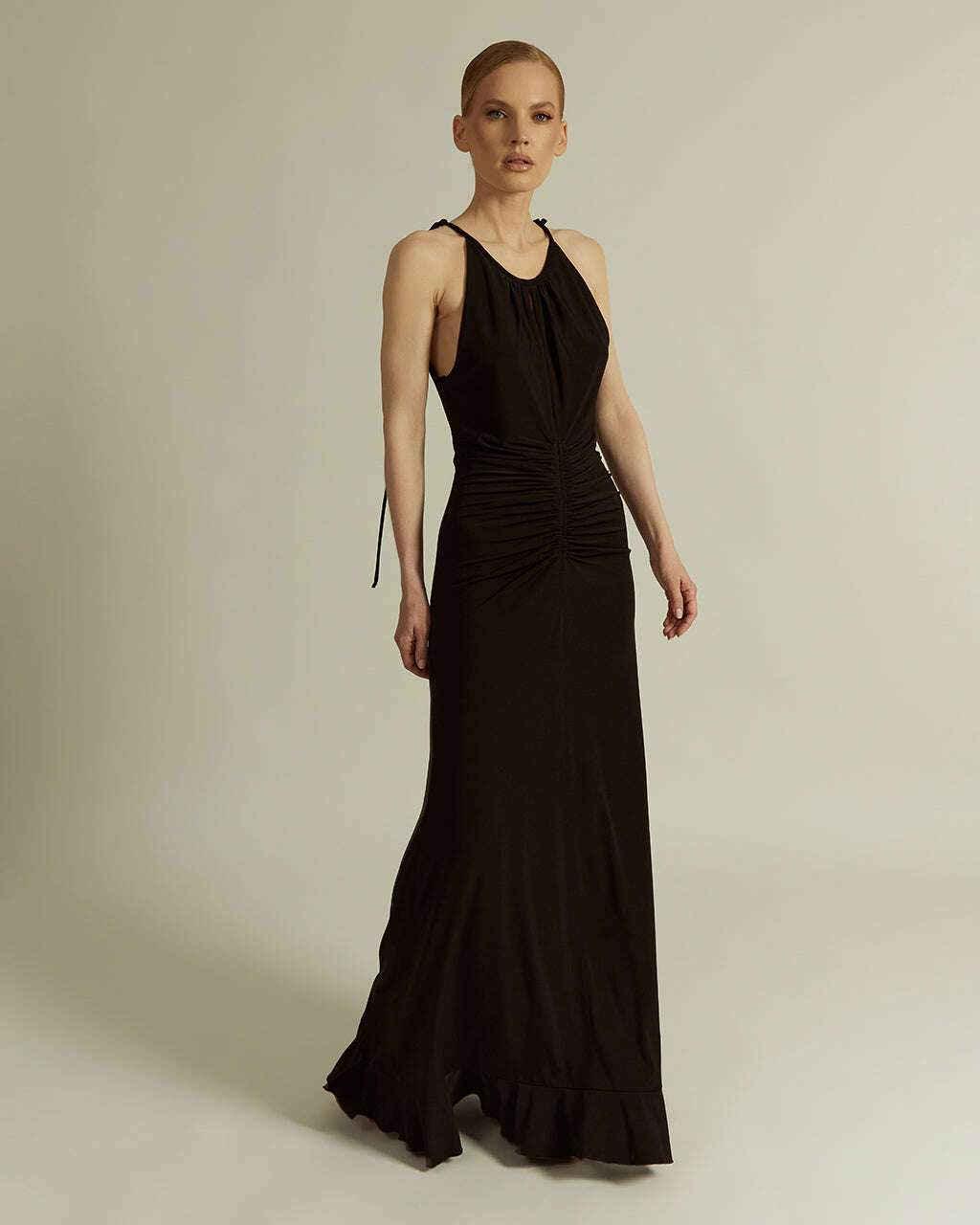 MAXI DRESS WITH REFINED DESING |IZABELLA Nolo Store