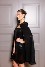 Mini garuma kleita ar fliteriem | MIDORI