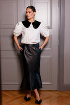 White Cotton Blouse |KATIA