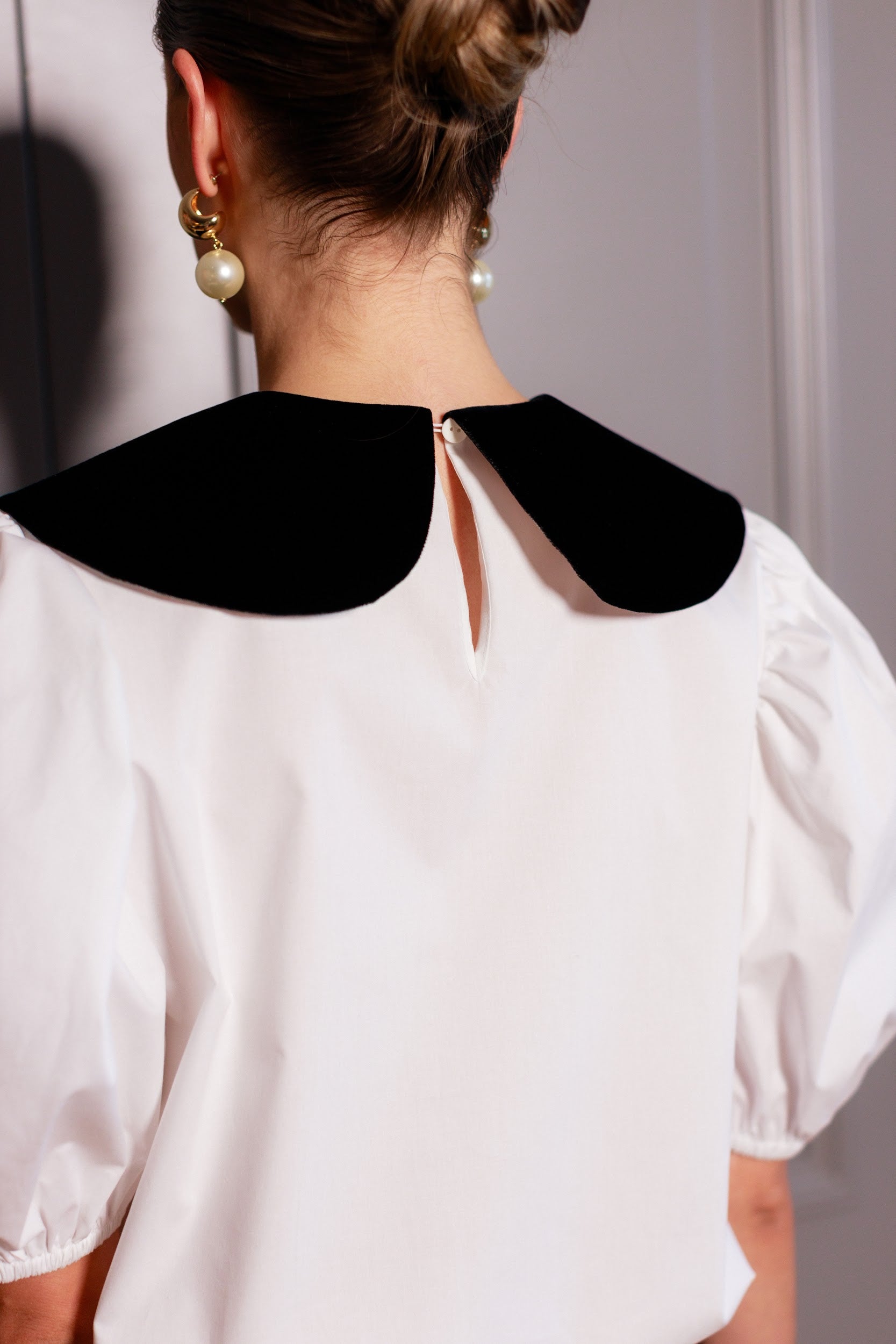 White Cotton Blouse |KATIA