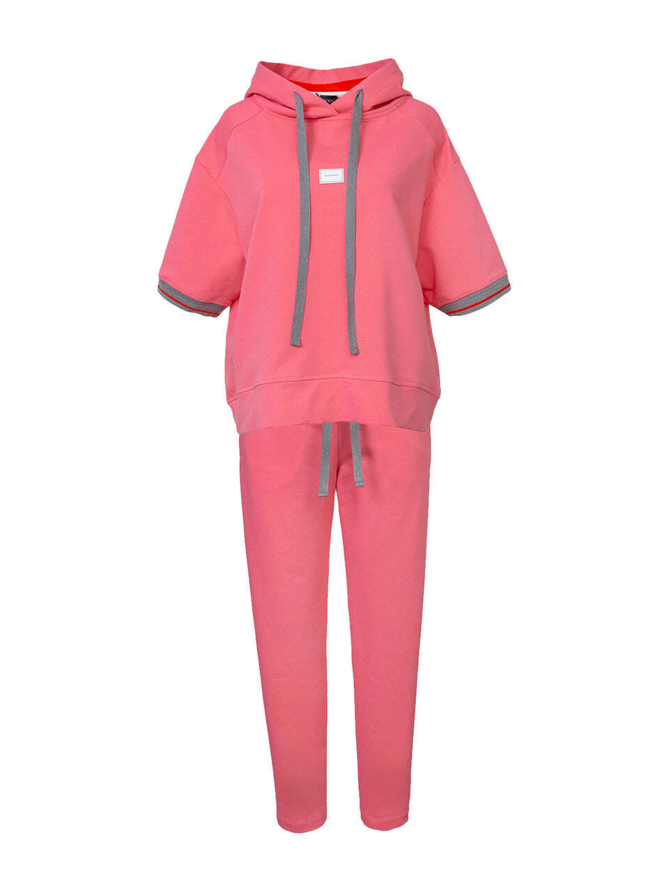 Pink Logo Drawstring Sweat Track Pants | HAGI Nolo Store