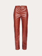 Elegant concise imitation leather pants | MIIOKO Nolo Store