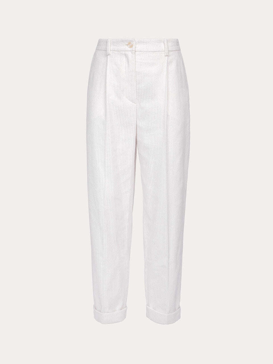 White velvet pants | HIDIKI Nolo Store