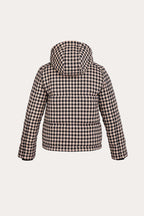 Speckled wool knitted short winter jacket | TEKESHI Nolo Store