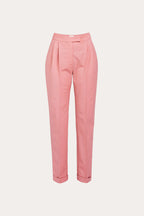Classic high-waisted rose tone trousers | KERO Nolo Store