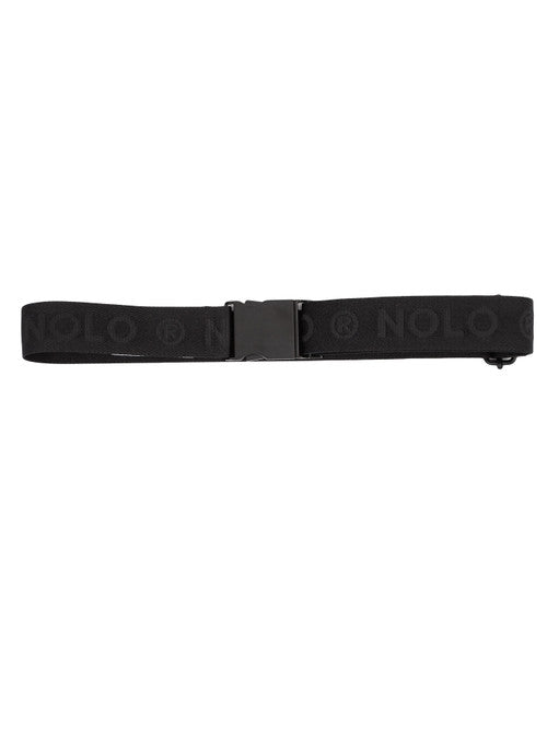 Black Adjustable Ribbon Belt With Metal Buckle | NOLO R Nolo Store