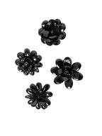 Black Acrylic Flower Brooch | AIRA Nolo Store