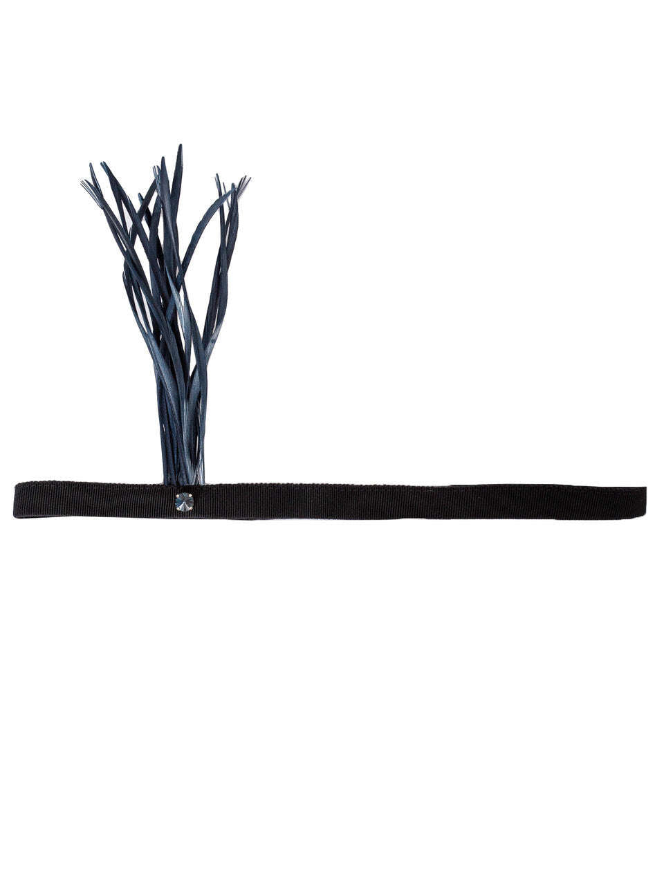 Blue Feather Headband Hair Accessory | INDI Nolo Store