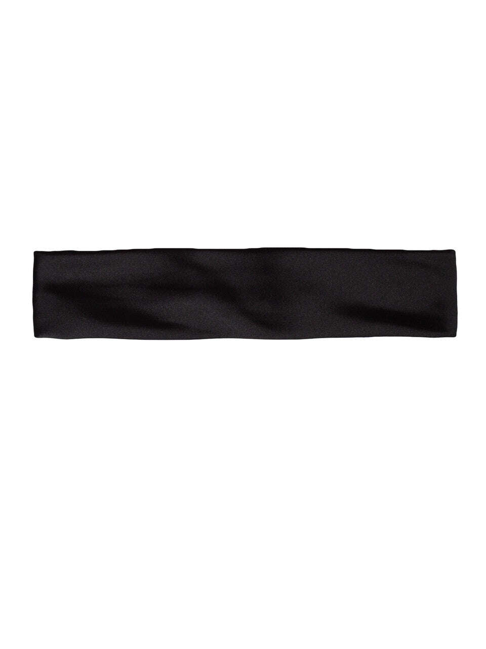 Black Satin Headband Hair Accessory | HIMARI Nolo Store