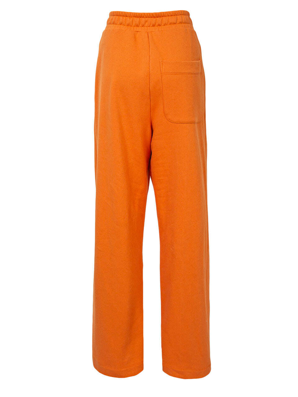 Orange Wide Leg Sweat Track Pants | HARUKI Nolo Store