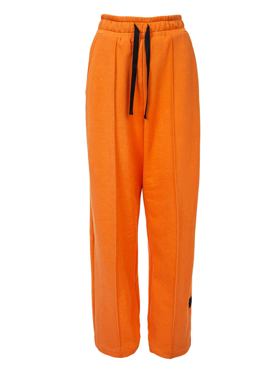 Orange Wide Leg Sweat Track Pants | HARUKI Nolo Store