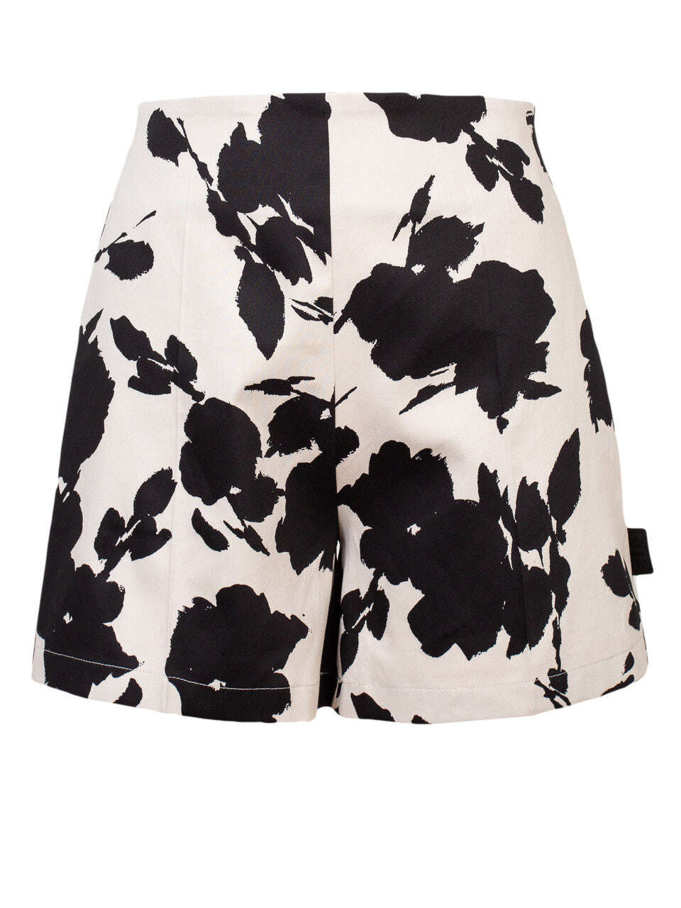 Abstract Printed Above The Knee Tailored Shorts | RINA Nolo Store
