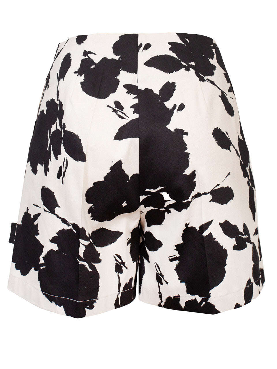 Abstract Printed Above The Knee Tailored Shorts | RINA Nolo Store