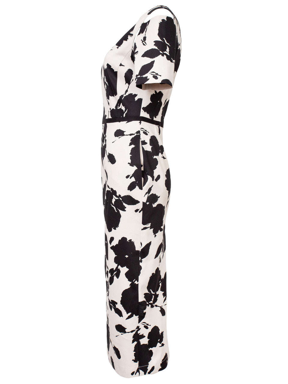 Abstract Printed Classic Tailored Under Knee-Length Pencil Dress | YASU Nolo Store