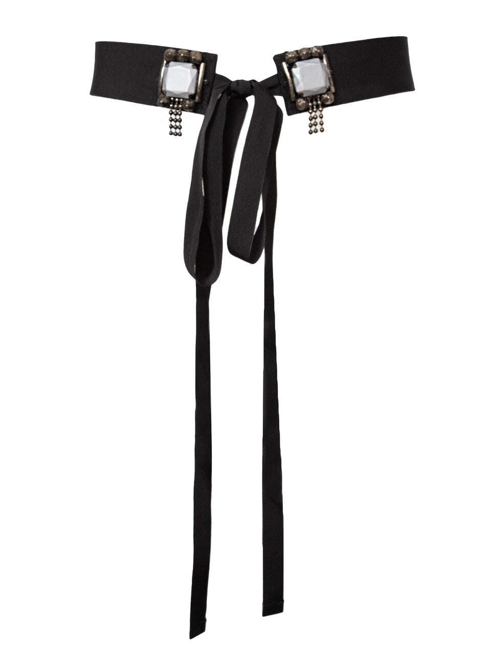 Black One Size Embelishment Belt | ROSETTE Nolo Store