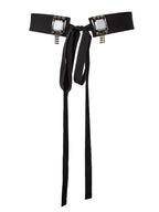 Black One Size Embelishment Belt | ROSETTE Nolo Store
