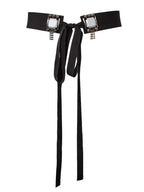 Black One Size Embelishment Belt | ROSETTE Nolo Store