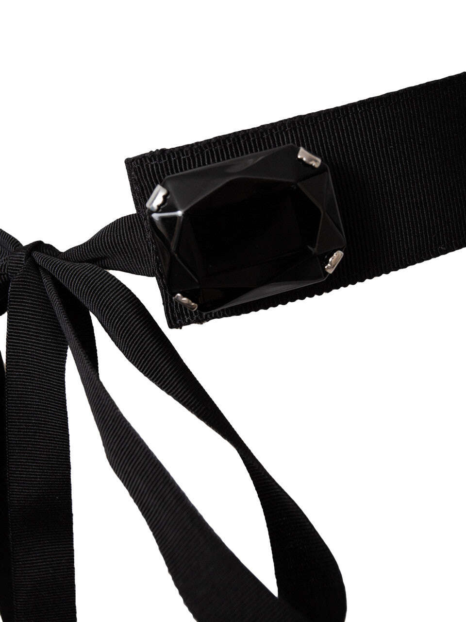 Black One Size Embelishment Belt | ROSETTE Nolo Store