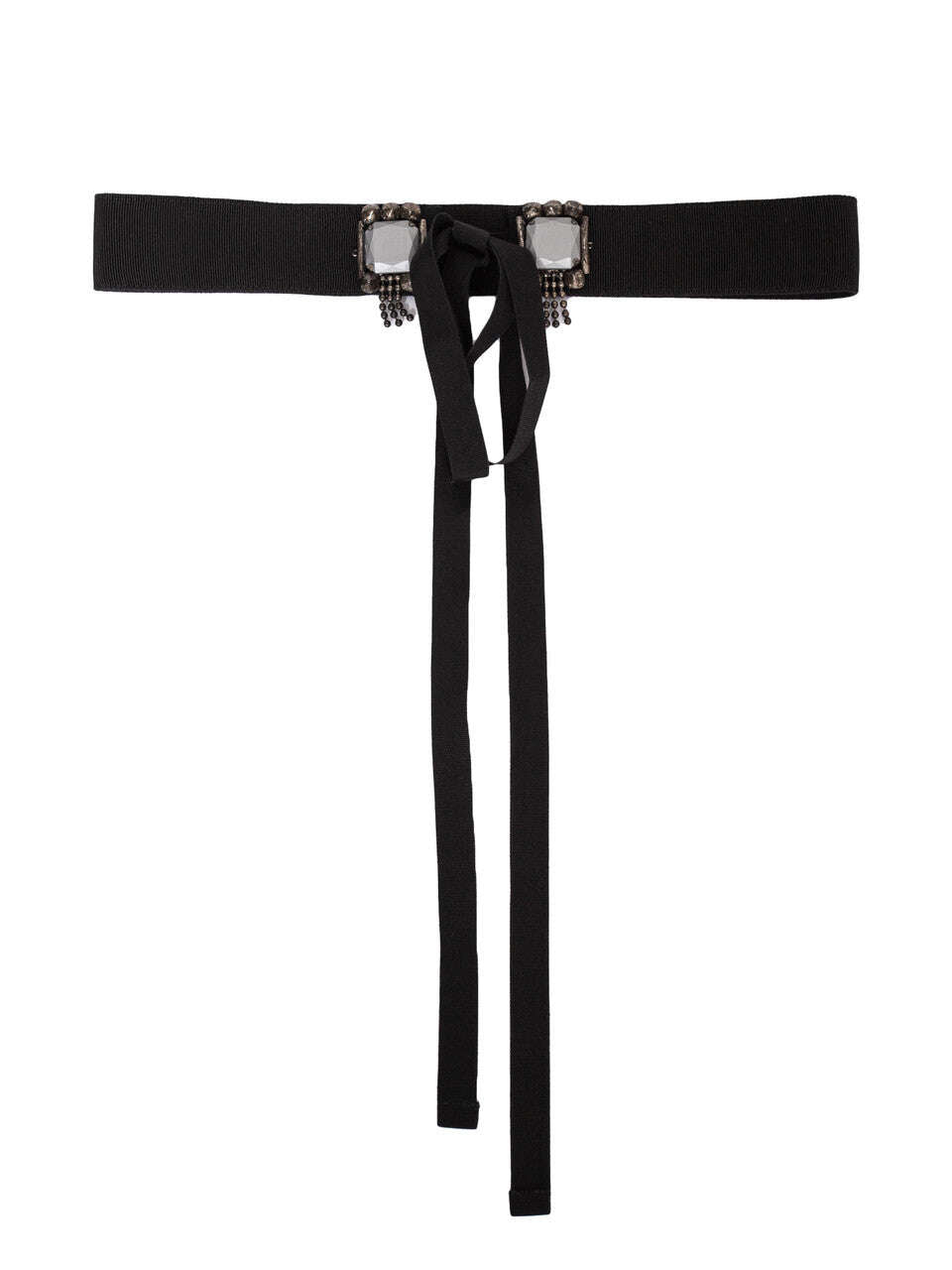Black One Size Embelishment Belt | ROSETTE Nolo Store