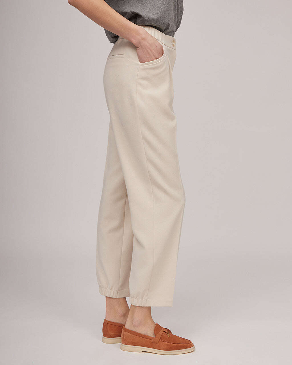 Short length classic trousers | LARA Nolo Store