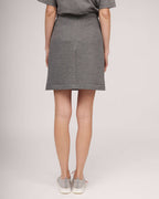 Grey knit mini skirt | RITA Nolo Store