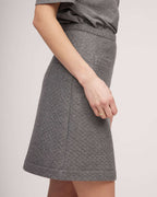 Grey knit mini skirt | RITA Nolo Store